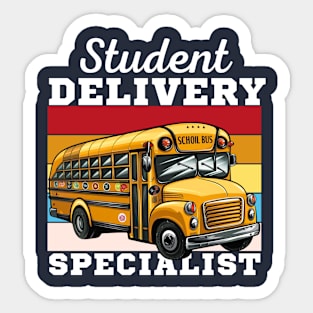 Student delivery specialist Sticker